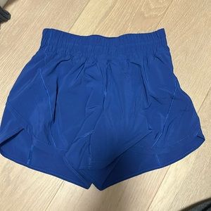 Lululemon Blue Track That 5in Short